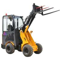 1-year warranty China telescopic boom wheel loader pallet fork with teeth