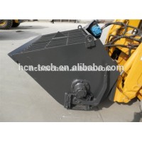 skid steer loader concrete bucket attachment