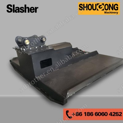 Slasher for Excavaotor, Hydraulic Mower