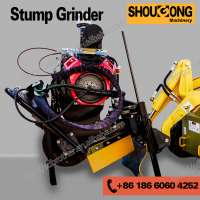 Terminator Stump Grinder with direct engine drive